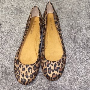 Leopard Print Flats